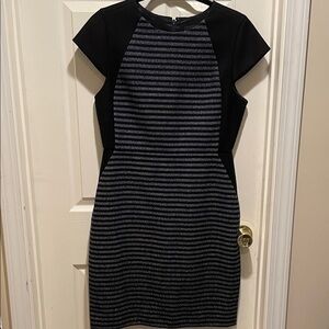 J.Crew Colorblock Stripe Tweed Wool Sheath Dress